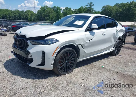 2024 BMW X6 xDrive40I from USA, damaged, VIN 5UX33EX01R9S94278
